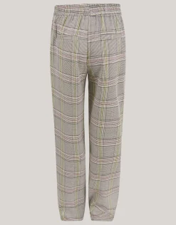 Shoeby Ruiten Wide Leg Broek Gebroken Wit< Broeken