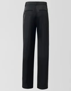 Shoeby Satijnen Wide Leg Broek Zwart<DAMES Broeken