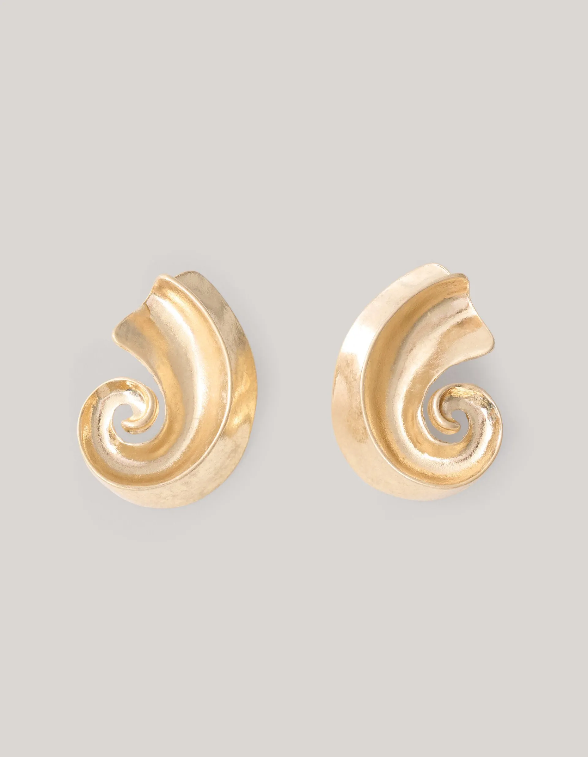 Shoeby Schelp Oorbel Goud<DAMES Sieraden