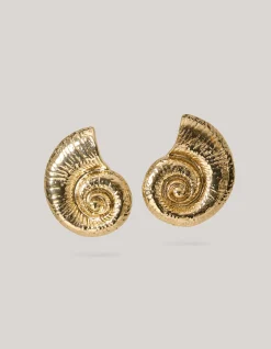 Shoeby Schelpen Oorbellen Goud<DAMES Sieraden