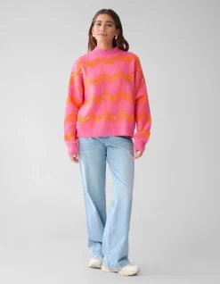 Shoeby Sequin Dames Trui Roze By Furmey<DAMES Truien En Sweaters