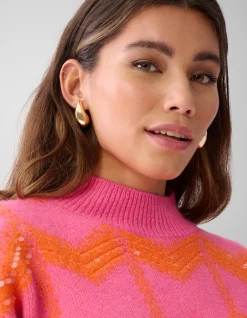 Shoeby Sequin Dames Trui Roze By Furmey<DAMES Truien En Sweaters