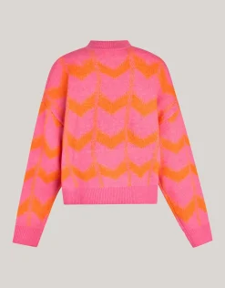 Shoeby Sequin Dames Trui Roze By Furmey<DAMES Truien En Sweaters
