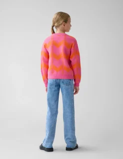 Shoeby Sequin Meisjes Trui Roze By Furmey< Gebreide Truien