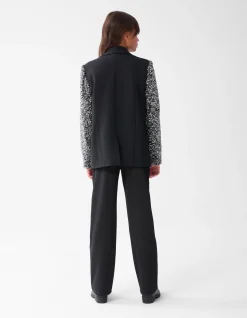 Shoeby Sequin Mix Blazer Zwart< Blazers