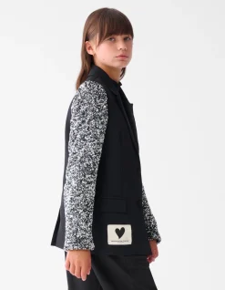 Shoeby Sequin Mix Blazer Zwart< Blazers