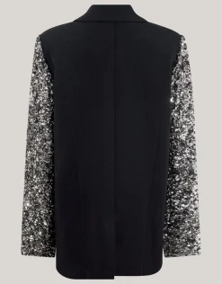 Shoeby Sequin Mix Blazer Zwart< Blazers