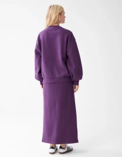 Shoeby Set Sweater Donkerpaars<DAMES Truien En Sweaters
