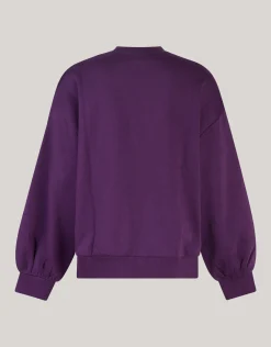 Shoeby Set Sweater Donkerpaars<DAMES Truien En Sweaters