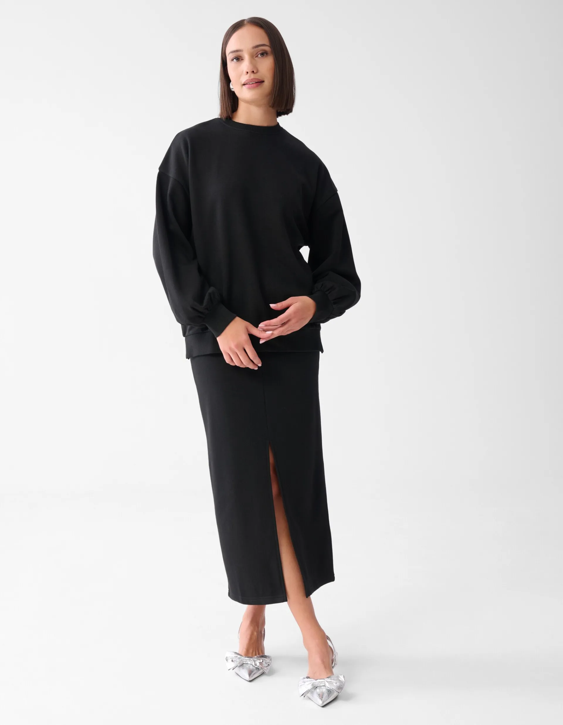 Shoeby Set Sweater Zwart<DAMES Truien En Sweaters