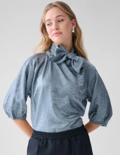 Shoeby Shine Blouse Donkergrijs<DAMES Blouses