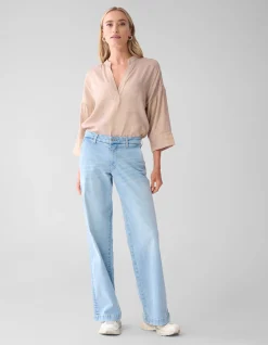 Shoeby Shine Wide Blouse Goud<DAMES Blouses