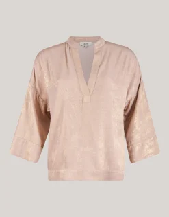 Shoeby Shine Wide Blouse Goud<DAMES Blouses