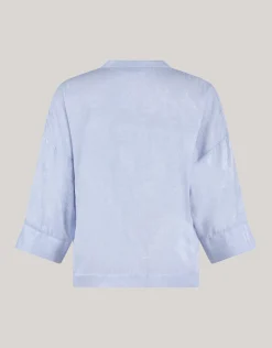 Shoeby Shine Wide Blouse Lichtblauw<DAMES Blouses