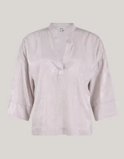 Shoeby Shine Wide Blouse Zilver<DAMES Blouses