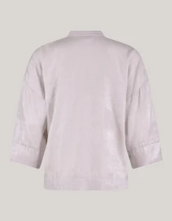 Shoeby Shine Wide Blouse Zilver<DAMES Blouses