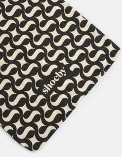 Shoeby Logo Shopper Zwart<DAMES Tassen