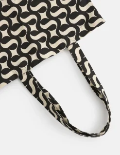 Shoeby Logo Shopper Zwart<DAMES Tassen