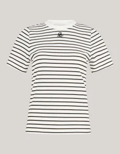 Shoeby Logo T-shirt Gestreept<DAMES T-Shirts