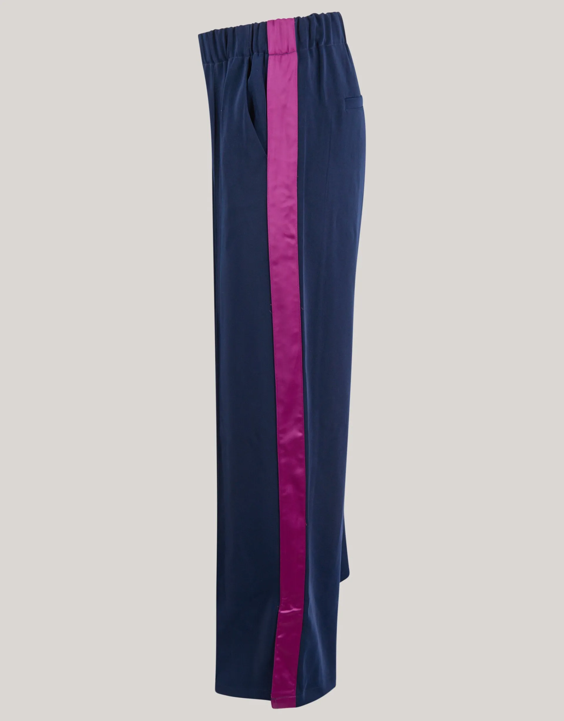Shoeby Side Stripe Broek Donkerblauw<DAMES Broeken
