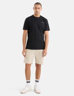 Shoeby Simplicity T-shirt Zwart<Heren T-Shirts En Polo's