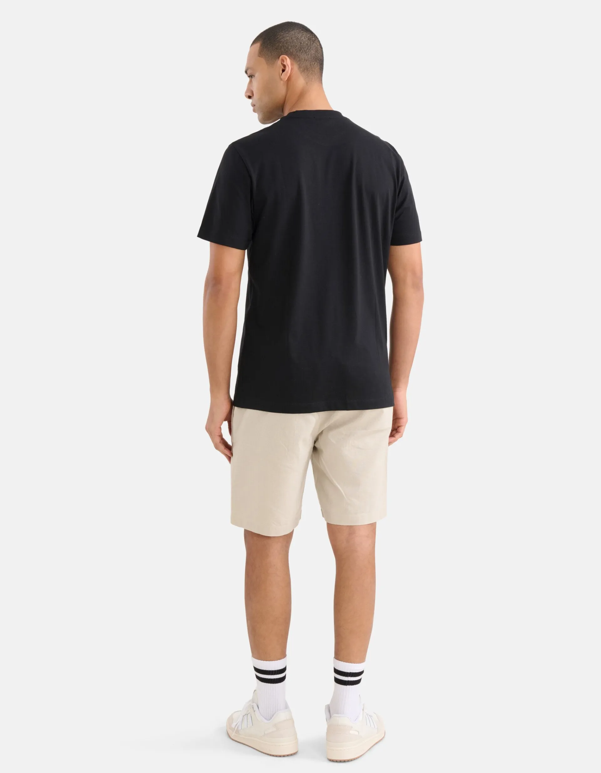 Shoeby Simplicity T-shirt Zwart<Heren T-Shirts En Polo's