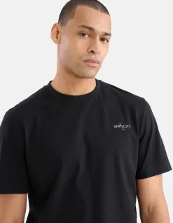 Shoeby Simplicity T-shirt Zwart<Heren T-Shirts En Polo's