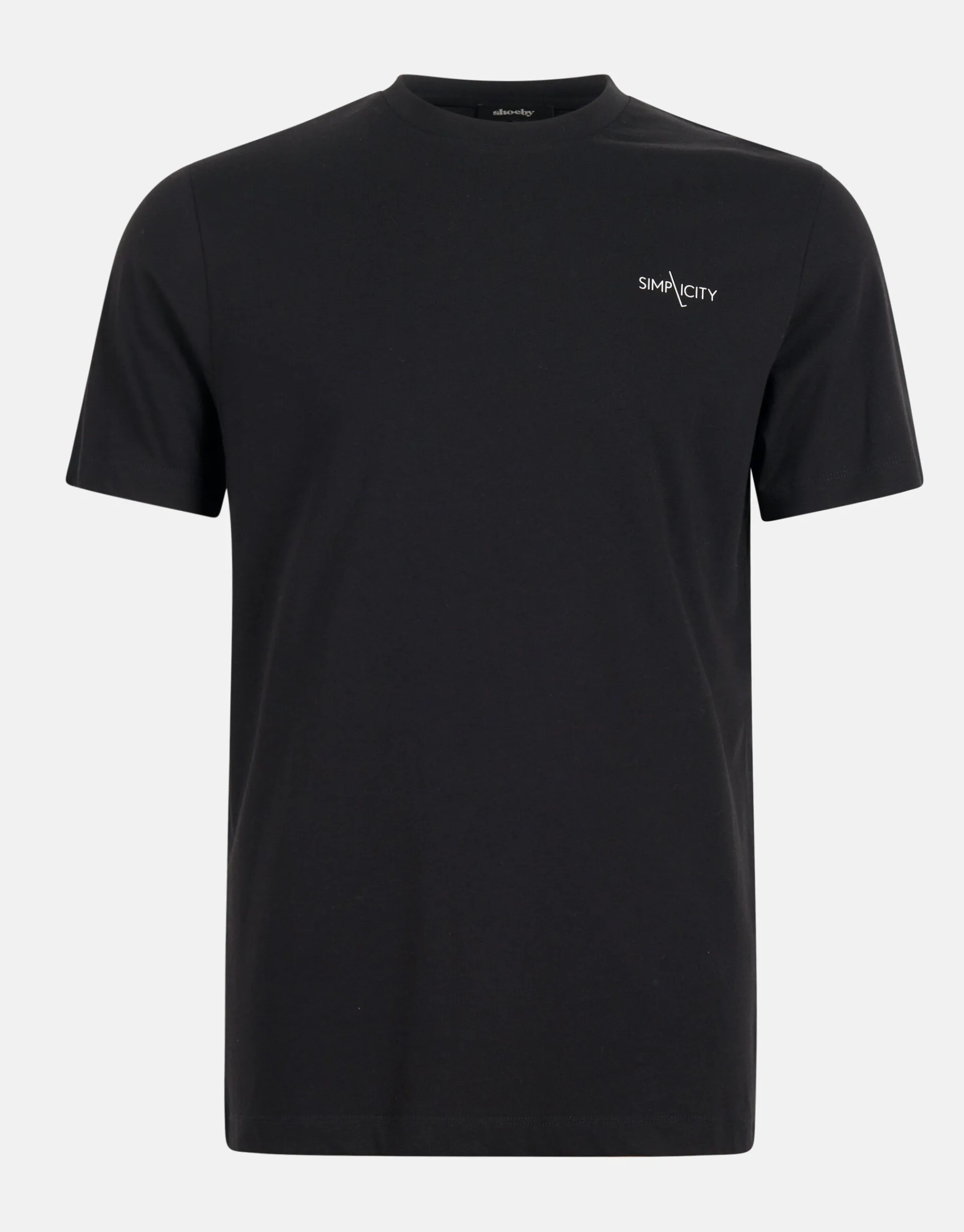 Shoeby Simplicity T-shirt Zwart<Heren T-Shirts En Polo's