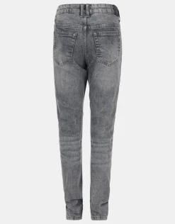 Shoeby Skinny Biker Jeans Donkergrijs< Jeans