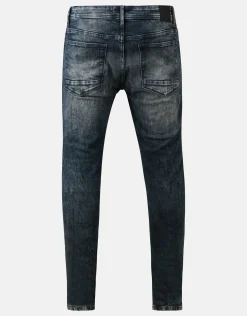 Shoeby Skinny Fit Jeans Blauw/Grijs L34<Heren Jeans