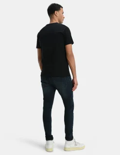 Shoeby Skinny Fit Jeans Donkerblauw L34<Heren Jeans