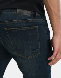 Shoeby Skinny Fit Jeans Donkerblauw L34<Heren Jeans