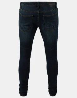 Shoeby Skinny Fit Jeans Donkerblauw L34<Heren Jeans