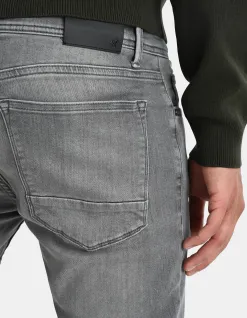 Shoeby Skinny Fit Jeans Grijs L34<Heren Jeans