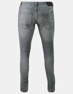 Shoeby Skinny Fit Jeans Lichtgrijs L32<Heren Jeans