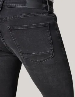 Shoeby Skinny Fit Jeans Zwart Washed L34<Heren Jeans