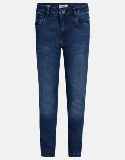 Shoeby Skinny Jeans Blauw/Zwart< Jeans