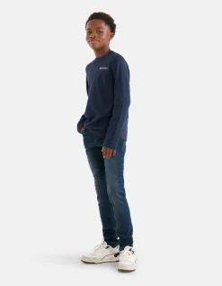 Shoeby Skinny Jeans Donkerblauw< Jeans