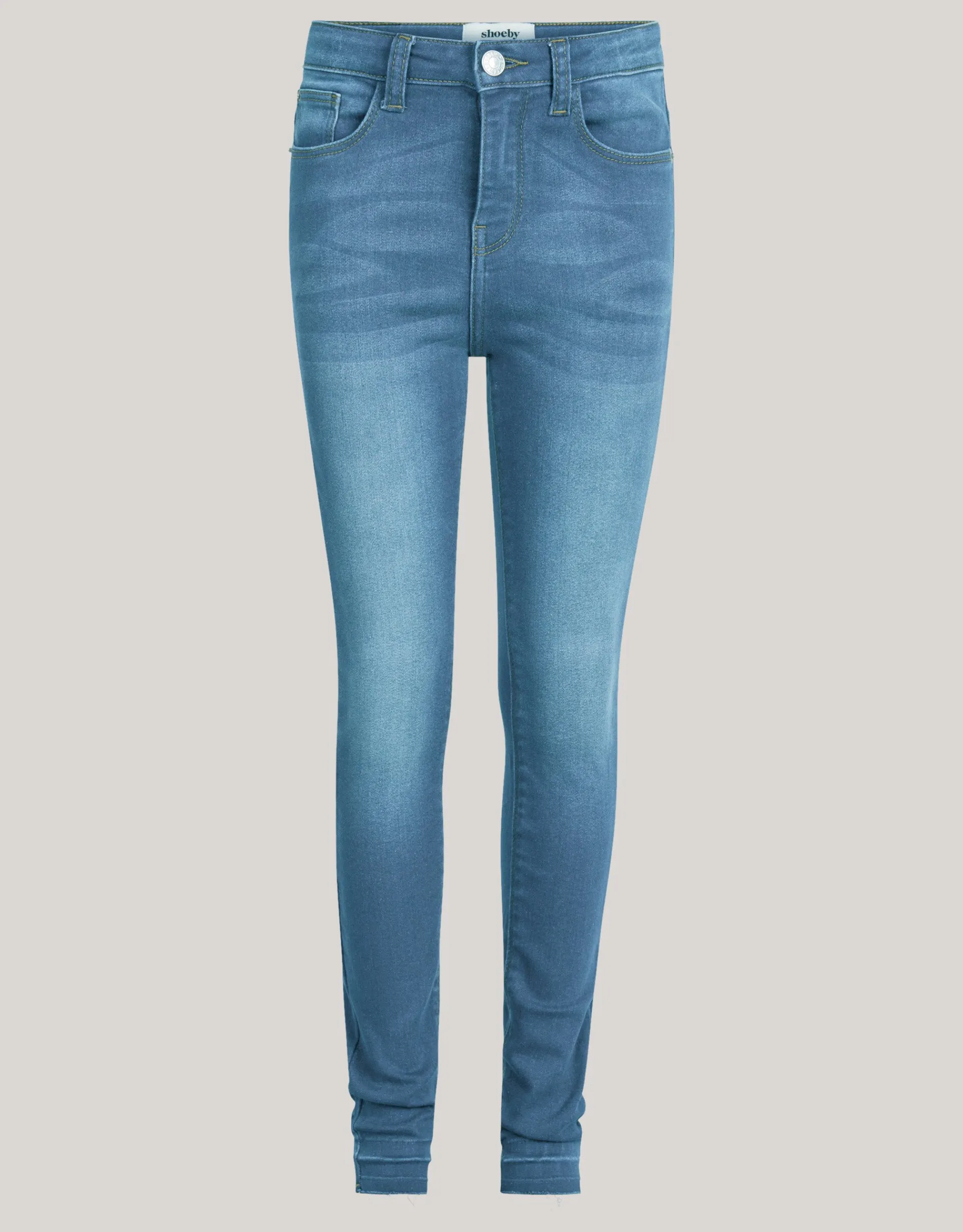 Shoeby Skinny Jeans Donkerblauw< Jeans