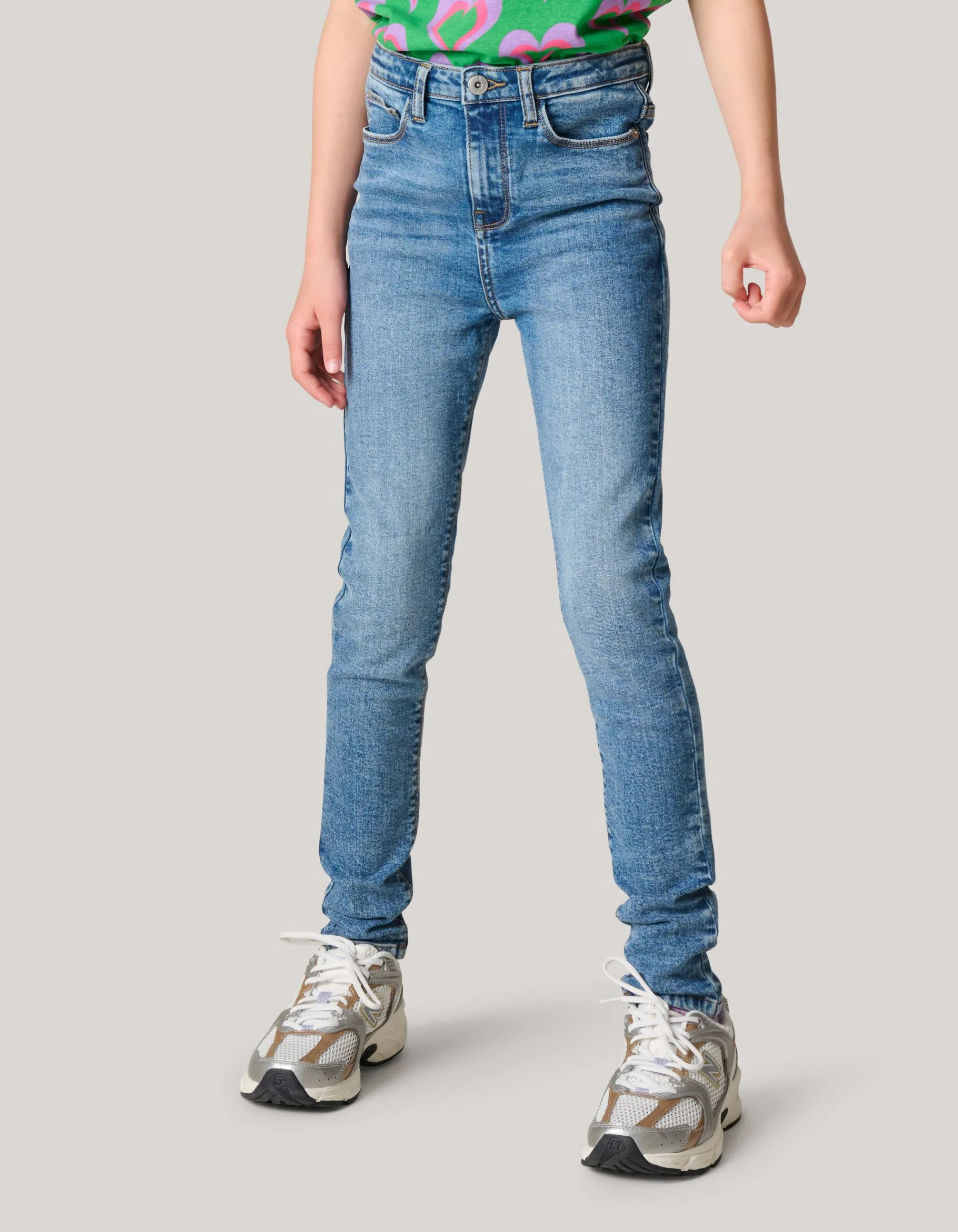 Shoeby Skinny Jeans Donkerblauw< Jeans