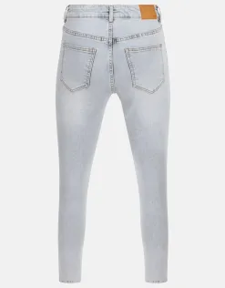 Shoeby Skinny Jeans Lichtgrijs L28<DAMES Jeans