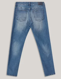 Shoeby Slim Fit Jeans Blauw/Grijs L32<Heren Jeans