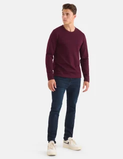 Shoeby Slim Fit Jeans Blauw/Zwart L34<Heren Jeans