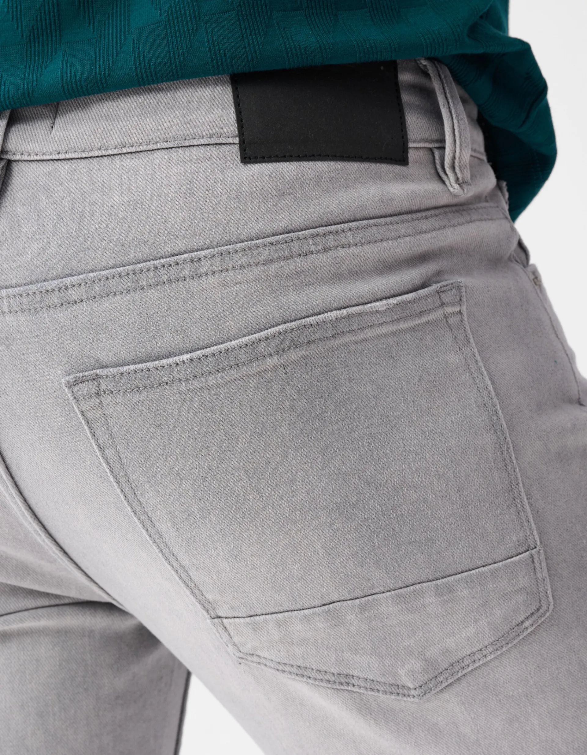 Shoeby Slim Fit Jeans Lichtgrijs L32<Heren Jeans