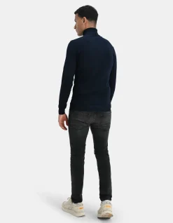 Shoeby Slim Fit Jeans Zwart L32<Heren Jeans