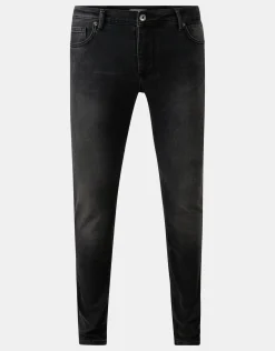 Shoeby Slim Fit Jeans Zwart Washed L34<Heren Jeans