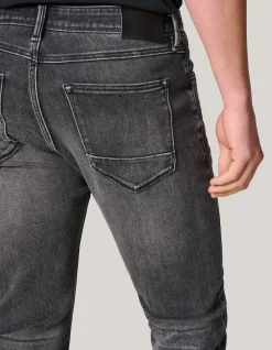 Shoeby Slim Fit Jog Jeans Grijs L32<Heren Jeans