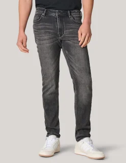 Shoeby Slim Fit Jog Jeans Grijs L32<Heren Jeans
