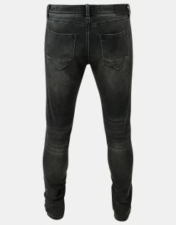 Shoeby Slim Fit Jog Jeans Grijs L34<Heren Jeans