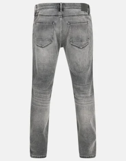 Shoeby Slim Fit Jog Jeans Lichtgrijs L32<Heren Jeans